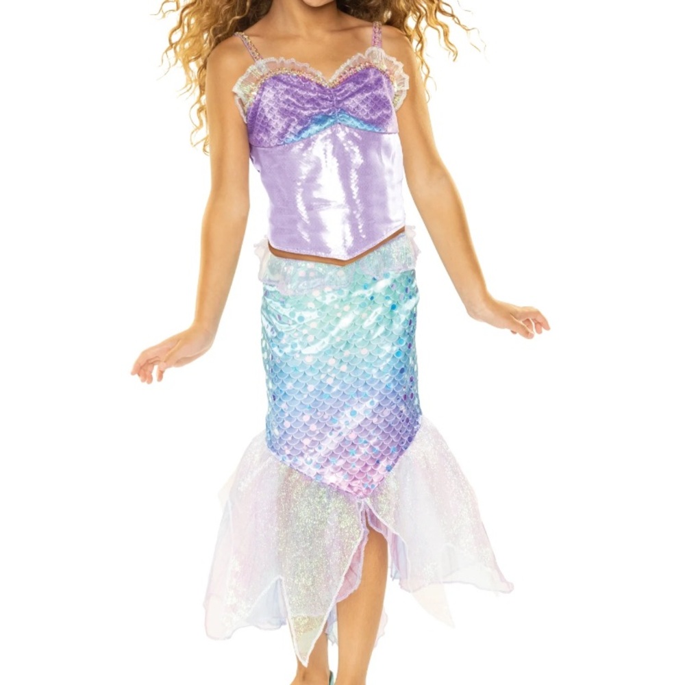 Disney The Little Mermaid Ariel's 2 Piece Mermaid Halloween Costume
